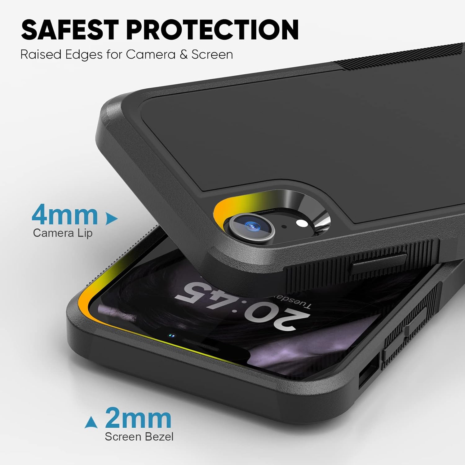 Coque hybride fine pour iPhone XR Coque hybride fine pour iPhone XR